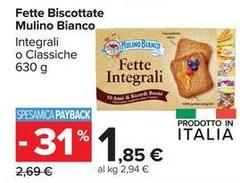 Mulino Bianco - Fette Biscottate