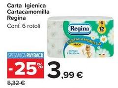 Regina - Carta Igienica Cartacamomilla