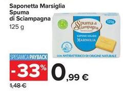 Spuma di Sciampagna - Saponetta Marsiglia