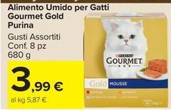 Purina - Alimento Umido Per Gatti Gourmet Gold