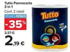 Tutto Pannocarta 3 In 1