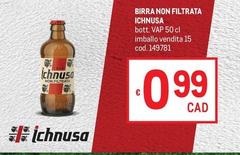 Ichnusa - Birra Non Filtrata