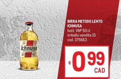 Ichnusa - Birra Metodo Lento