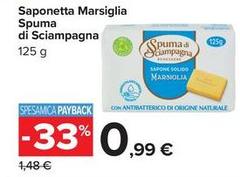 Spuma di Sciampagna - Saponetta Marsiglia