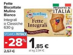 Mulino Bianco - Fette Biscottate