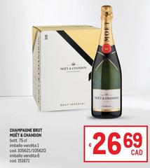 Moët & chandon - Champagne Brut