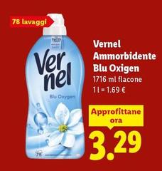Vernel - Ammorbidente Blu Oxigen