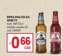 Moretti - Birra Analcolica