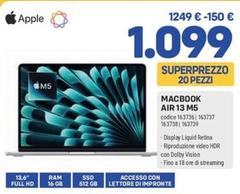 Apple - Macbook Air 13 M5