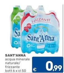 Sant'anna - Acqua Minerale Naturale/Frizzante