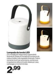 Luce - Lampada Da Tavolo Led