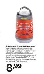 Luce - Lampada 3 In 1 Antizanzare