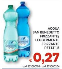 San Benedetto - Acqua Frizzante/ Leggermente Frizzante