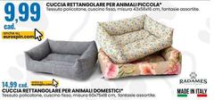 Misura - Cuccia Rettangolare Per Animali Piccola