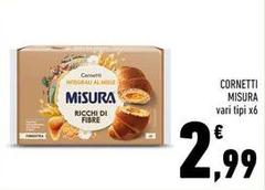 Misura - Cornetti
