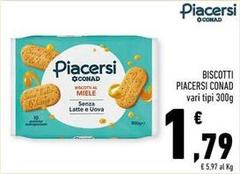 Conad - Biscotti Piacersi