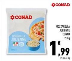 Conad - Mozzarella Julienne
