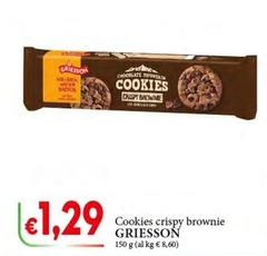 Griesson - Cookies Crispy Brownie