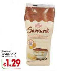 Gandola - Savoiardi