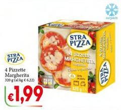 Stra Pizza - 4 Pizzette Margherita