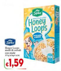 Mr. Spike - Honey Loops Anelli Di Cereali Con Miele