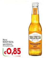 Solveza - Birra Agave&Lemon