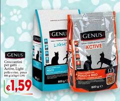 Genus - Croccantini Per Gatti Active