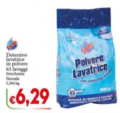 Facile - Detersivo Lavatrice In Polvere 63 Lavaggi Freschezza Floreale