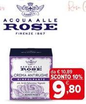 Acqua Alle Rose - Crema Antirughe