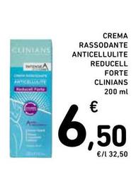 Clinians - Crema Rassdoante Anticellulite Reducell Forte