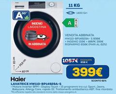 Haier - Lavatrice HW110-BP14929A-S