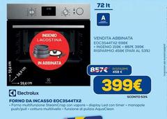Electrolux - Forno Da Incasso EOC3S44TX2