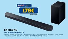 Samsung - Soundbar HWQ600F