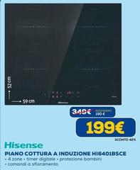 Hisense - Piano Cottura A Induzione HI6401BSCE
