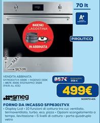 Smeg - Forno Da Incasso SFP6301TVX