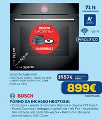 Bosch - Forno Da Incasso HBG7721B1
