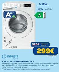 Indesit - Lavatrice BWE 91497X WV
