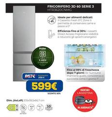 Haier - Frigorifero 3D 60 Serie 3 HTR3620CNMG