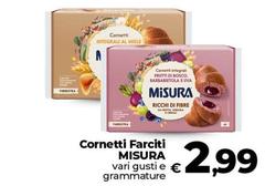 Misura - Cornetti Farciti