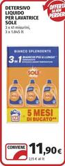Sole - Detersivo Liquido Per Lavatrice