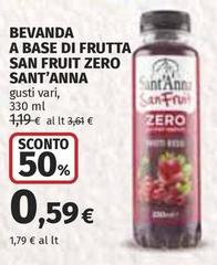 Fragata - Bevanda A Base Di Frutta Zero Sant'Anna