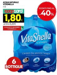 Vitasnella - Acqua Naturale