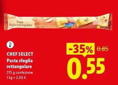 Chef Select - Pasta Sfoglia Rettangolare