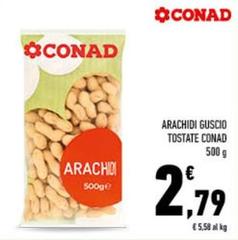 Conad - Arachidi Guscio Tostate