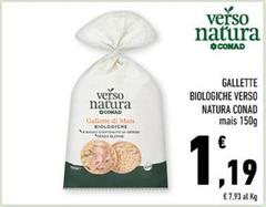 Conad - Gallette Biologiche Verso Natura