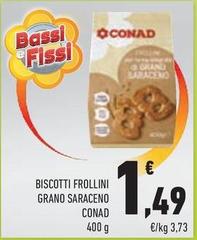 Bassi - Biscotti Frollini Grano Saraceno