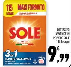 Sole - Detersivo Lavatrice In Polvere