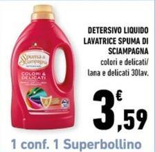Spuma di Sciampagna - Detersivo Liquido Lavatrice