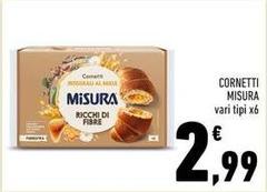 Misura - Cornetti