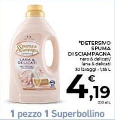 Spuma di Sciampagna - Detersivo Spuma